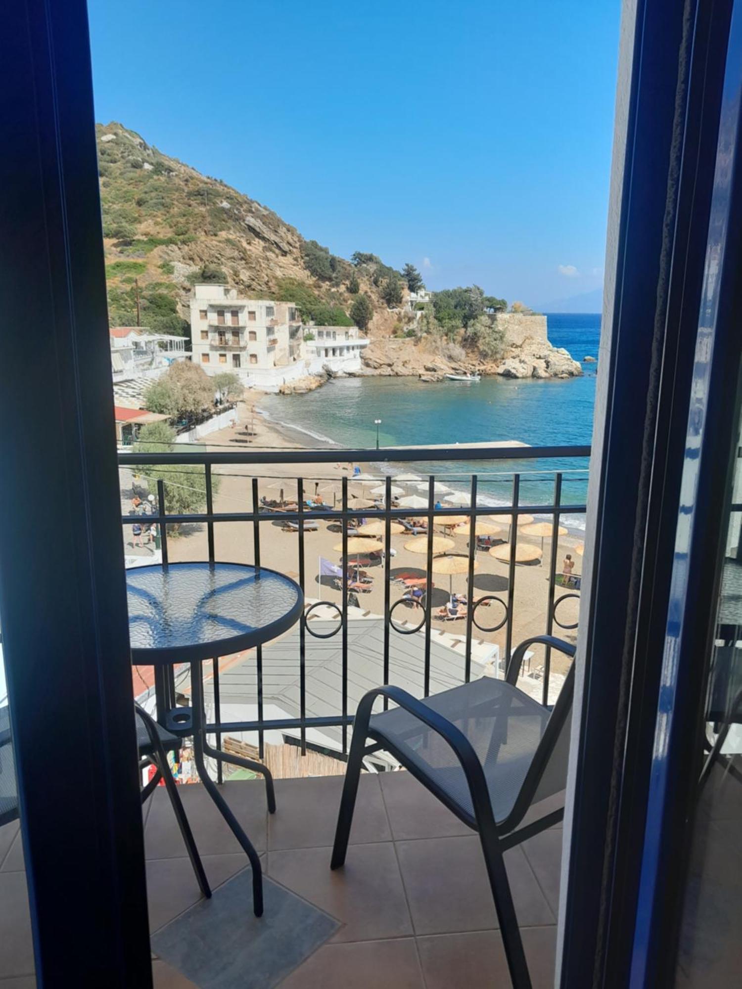 Lydia Mare Apart otel Ágios Kírykos Oda fotoğraf