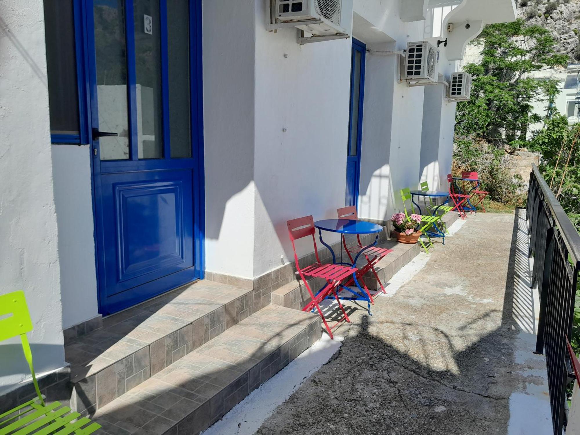 Lydia Mare Apart otel Ágios Kírykos Dış mekan fotoğraf