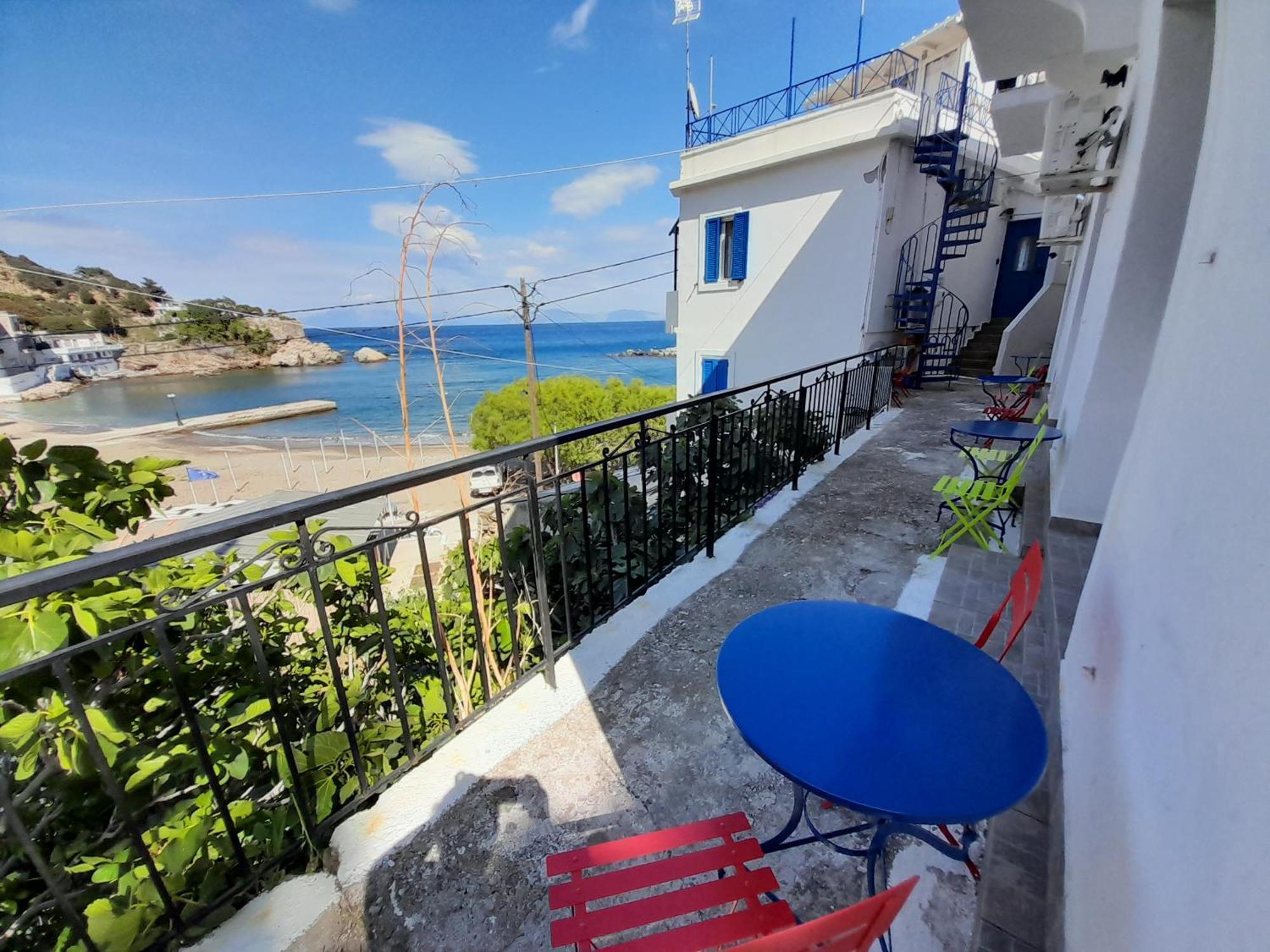 Lydia Mare Apart otel Ágios Kírykos Dış mekan fotoğraf
